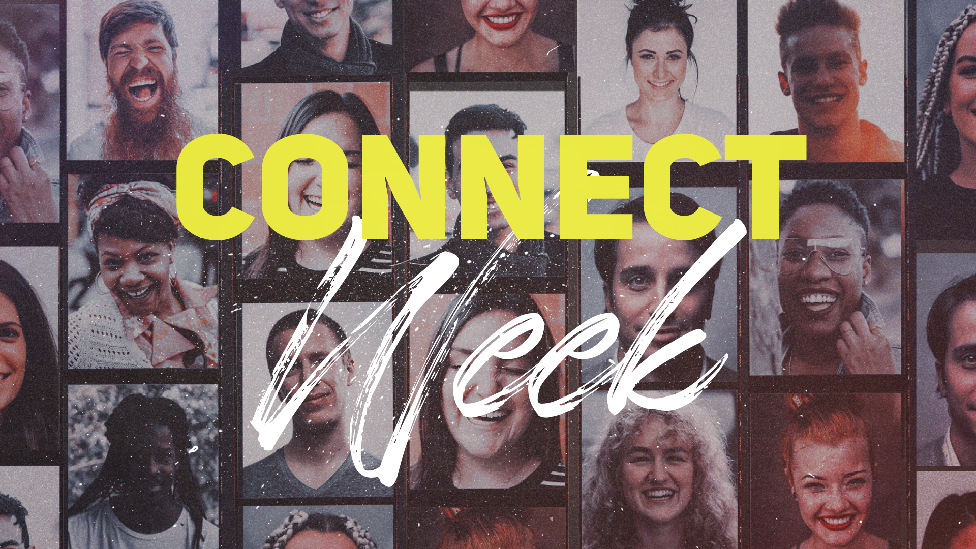 Connect Week Promotional graphic.